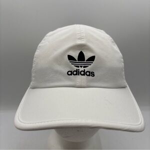 Adidas Originals Women’s Original Relaxed Black/White Nylon Adjustable Hat OSFM